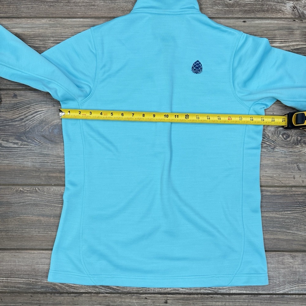 Stio Women's Gannett Peak Half Zip Fleece Pullover Blue Size Medium NEW - Picture 10 of 12